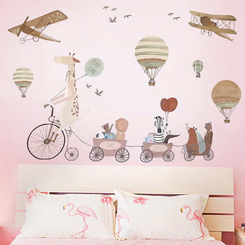 Sticker Decorativ Girafa Sipo 72x111 cm