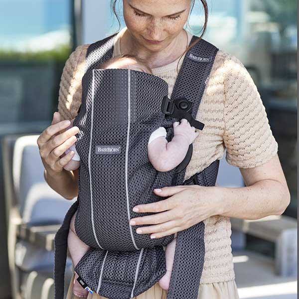 BabyBjorn Mini Marsupiu Anatomic 3D Mesh