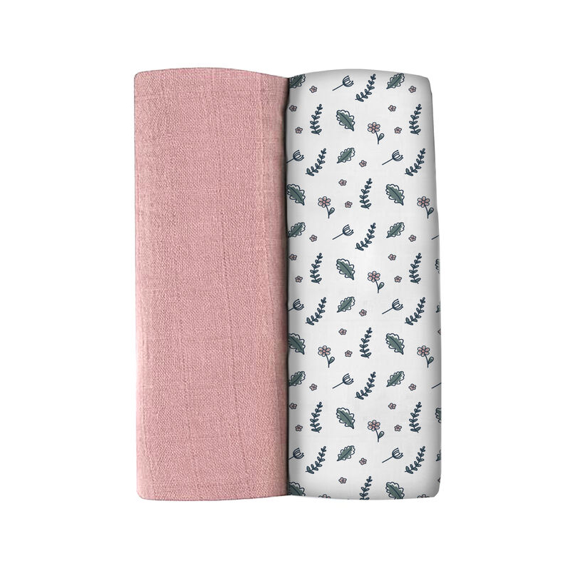 Set 2 scutece muselina Beaba, 120x120 cm - imagine 3