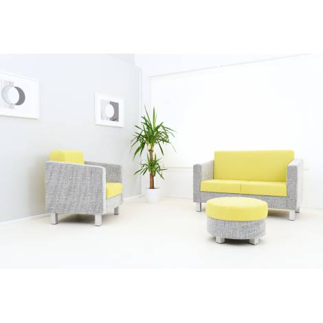 Fotoliu Moje Bambino Gri-Verde, Comfort Premium - imagine 5