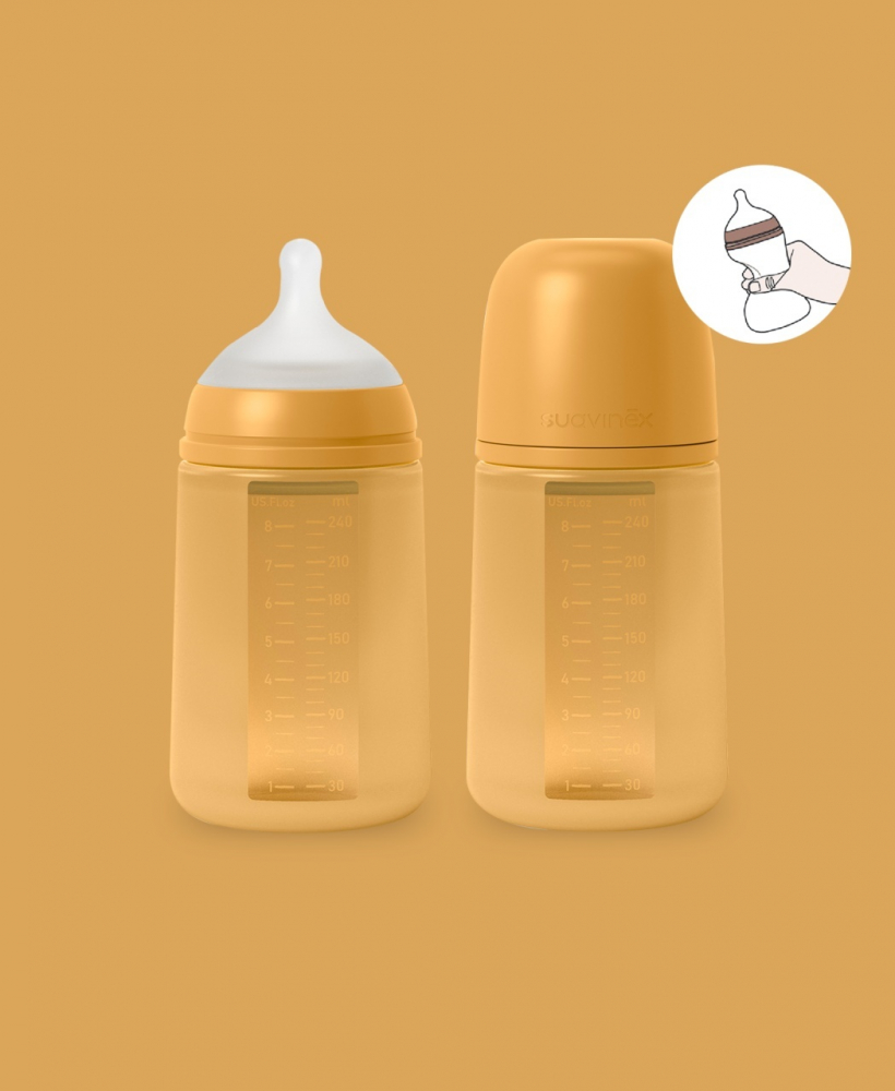 Biberon Suavinex SX Pro 240ml Silicon - imagine 3