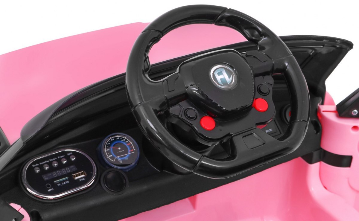 Masinuta Electrica START RUN Roz pentru Copii - imagine 6