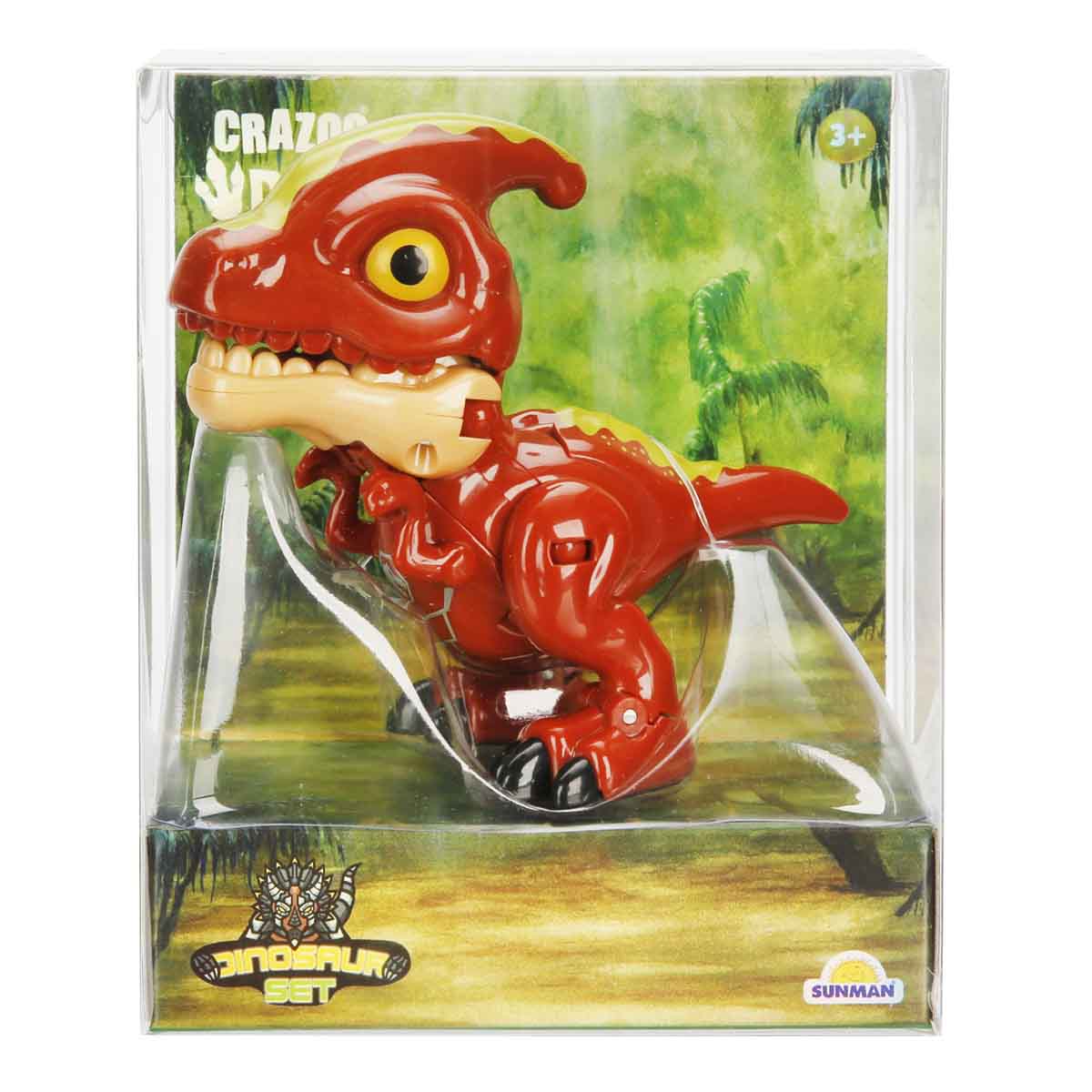 Dinozaur Transformabil 2-in-1 Crazoo
