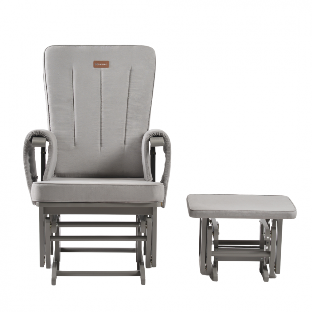 Fotoliu Alăptare ONINO Classic Pearl Gray - imagine 5