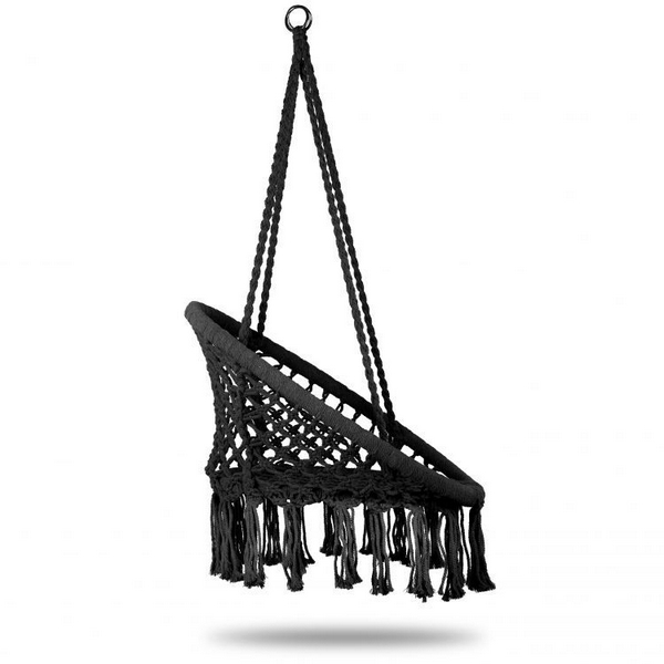 Leagan Suspendat Modernhome Negru, Interior/Exterior - imagine 2