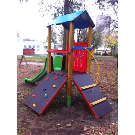 Turn DODO - Lemn Premium, Tobogan HDPE - imagine 3