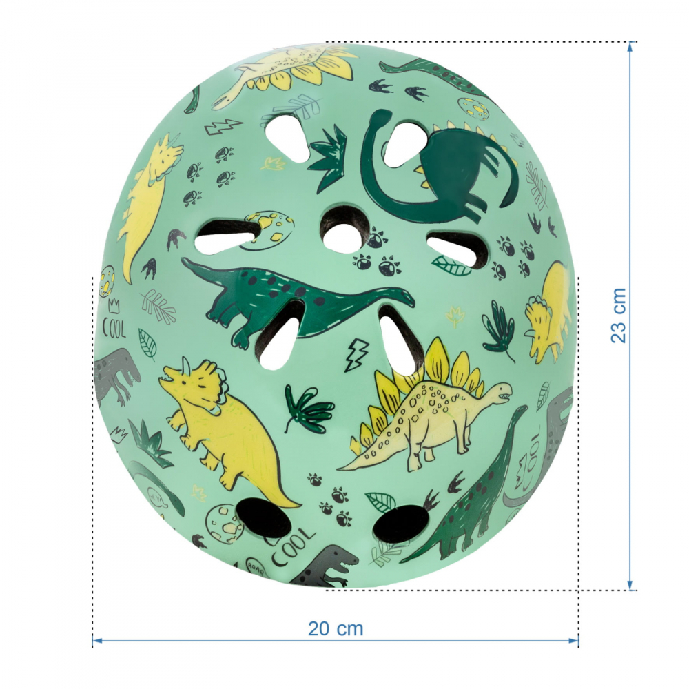 Kidwell Orix Plus Dino | Cască Protecție Copii S - imagine 7