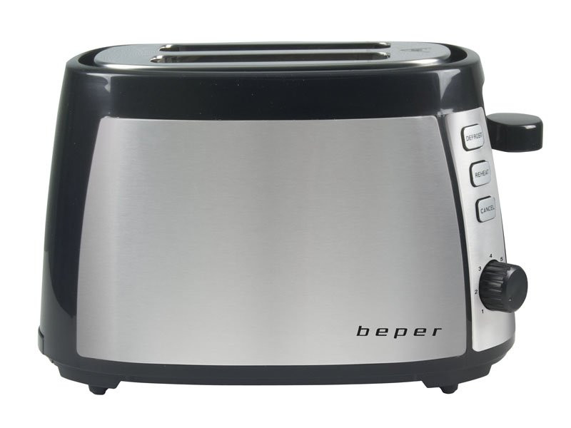 Prajitor de Pâine Beper 800W, Inox