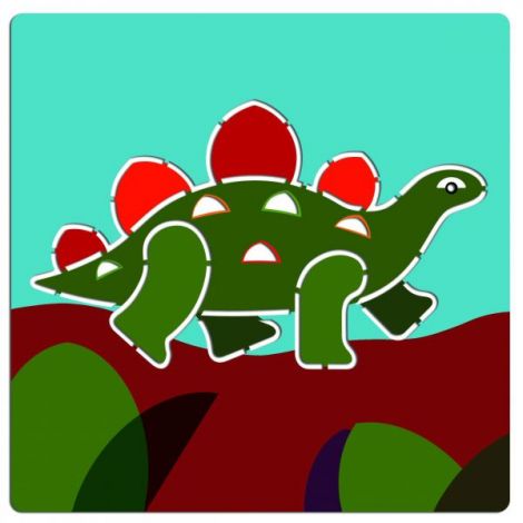 Şabloane Djeco Dinozauri | Desen Creativ 4-7 Ani - imagine 5