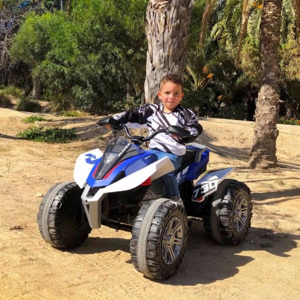 ATV Electric Injusa Quad Rage 12V Copii 3-6 Ani - imagine 5