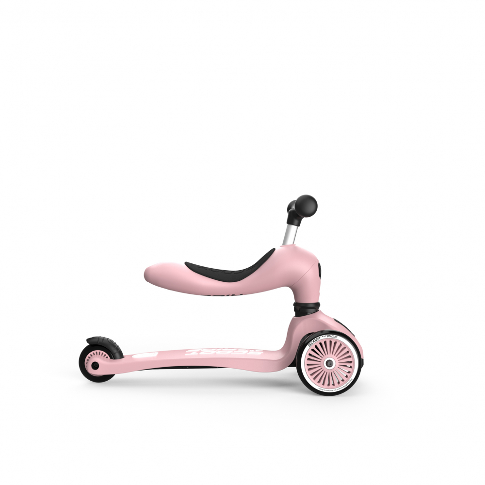 Trotineta Scoot & Ride HighwayKick 1 Rose, 2 în 1 - imagine 4