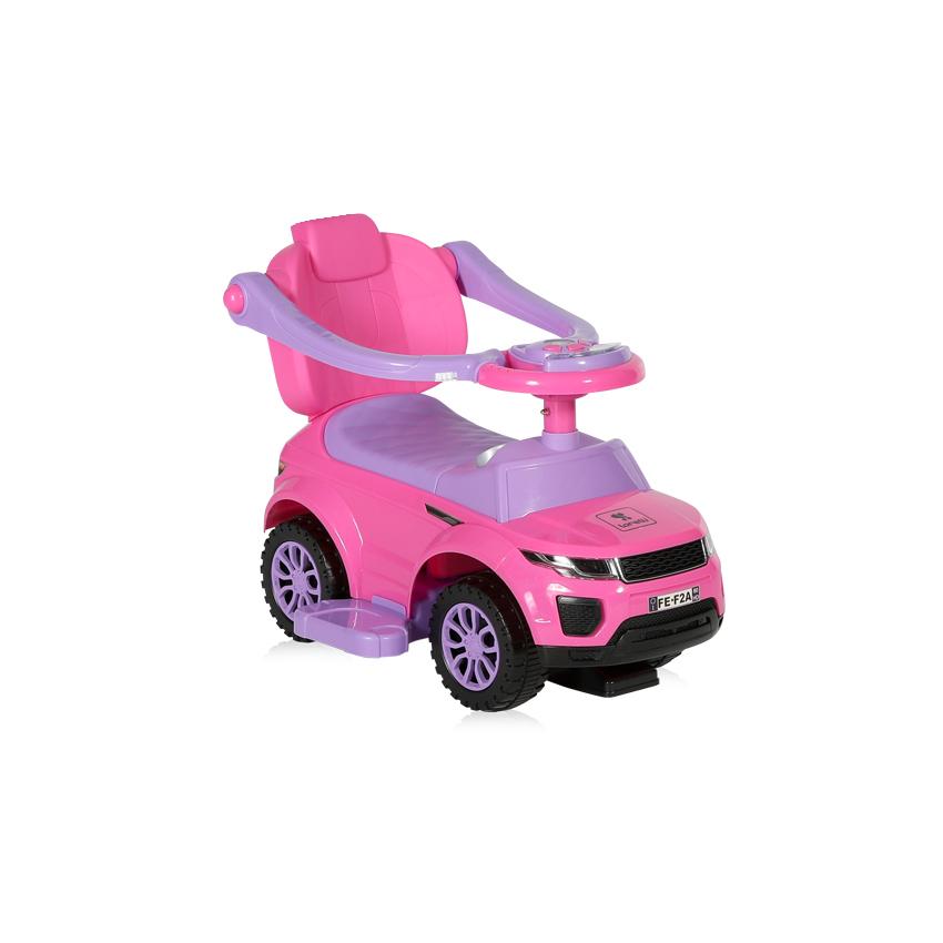 Masinuta Lorelli Pink cu maner parental