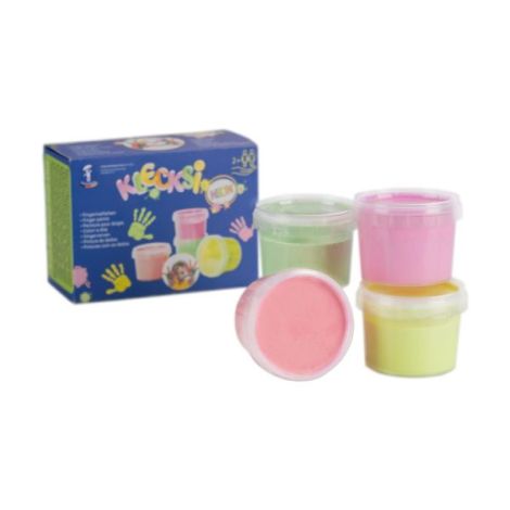 Plastilina Feuchtmann 4 Culori Neon pentru Creativitate - imagine 4