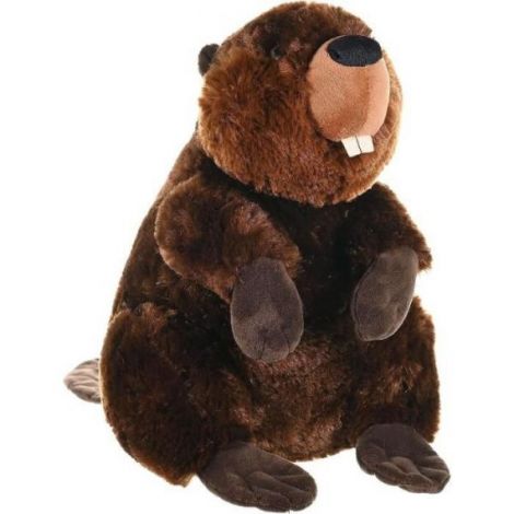 Jucarie Plus Castor Wild Republic 30cm, Educativă