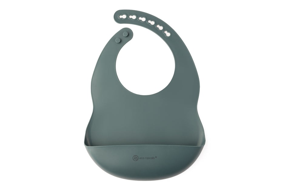 Bavetică Silicon Teal Eco Rascals | Pliabilă - imagine 2