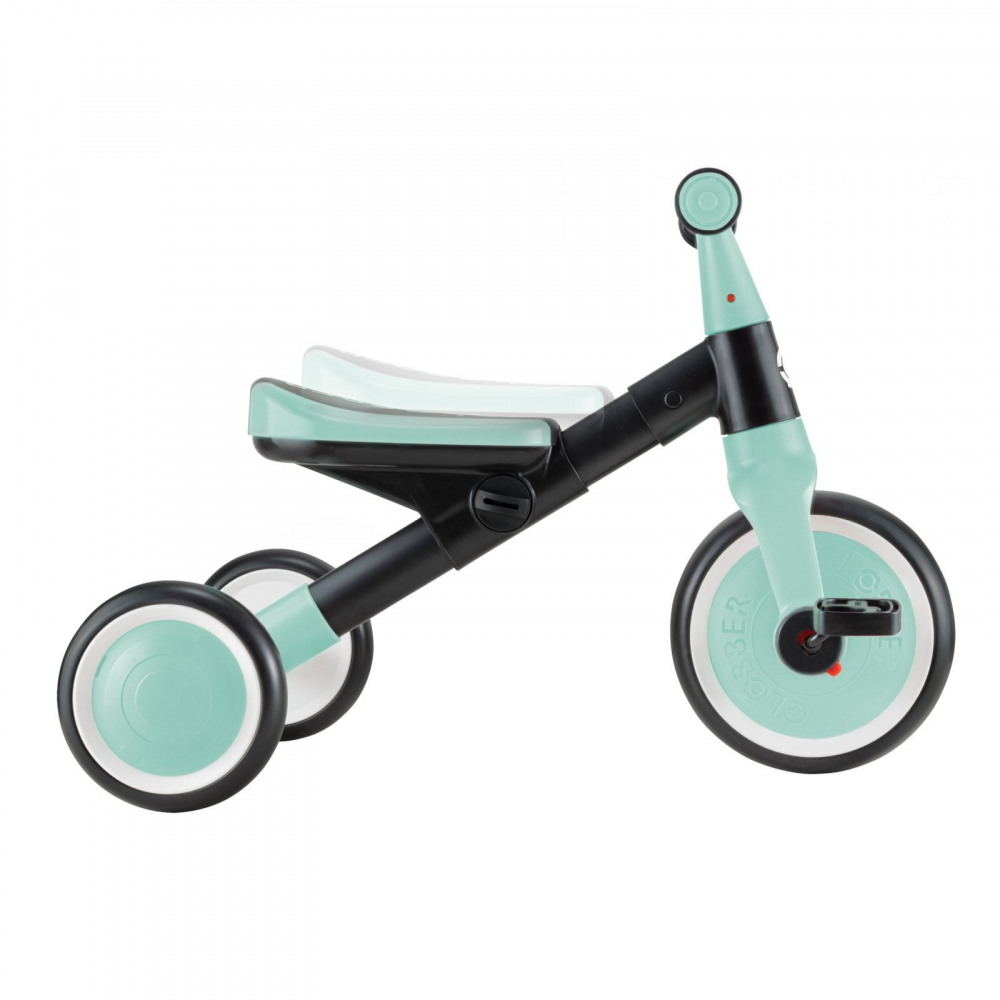 Tricicleta Globber 2 in 1 Verde, Pedèalse Dĕţaşabile 12Luni - imagine 7