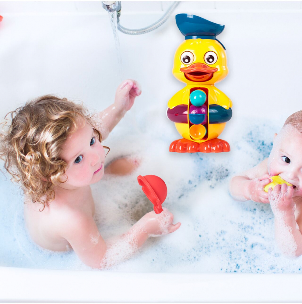Malplay Ratusca de Baie cu Rotita Interactiva - imagine 3