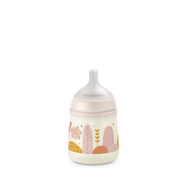 Biberon Suavinex Dreams 150ml, debit lent, roz