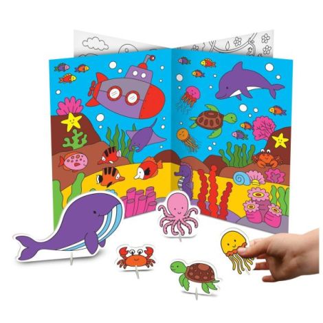Carticica Colorat 3D Galt - Educativ și Distractiv - imagine 2
