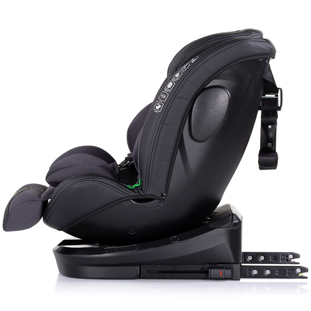 Chipolino Hypnotic Anthracite Scaun Auto I-Size Rotativ - imagine 3