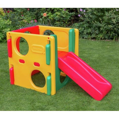Spațiu de joacă Little Tikes, cu tobogan, 3 locuri - imagine 7