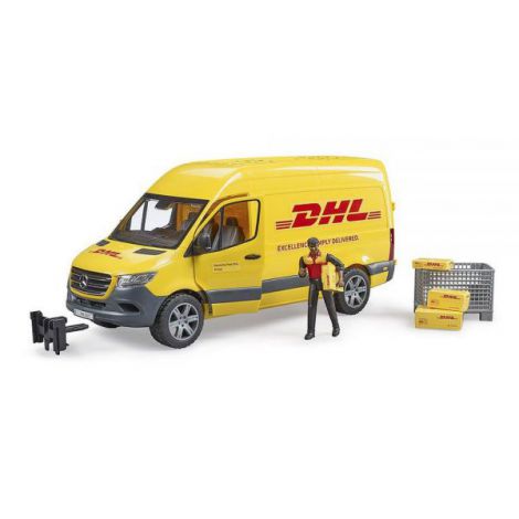 Bruder Sprinter DHL Mercedes-Benz cu Șofer