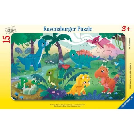 Puzzle Dinozauri 15 piese - Ravensburger