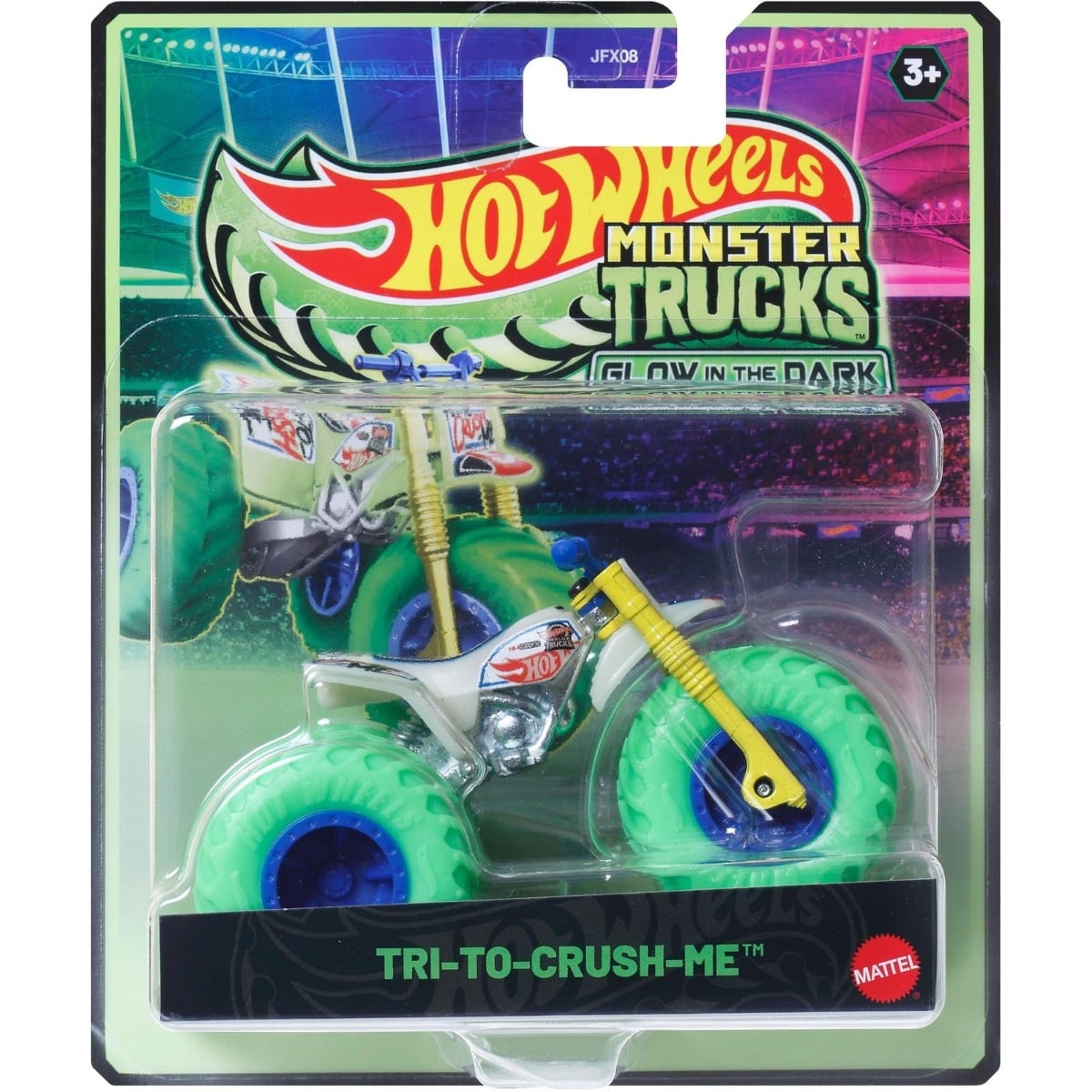 Hot Wheels Monster Truck Glow in the Dark
