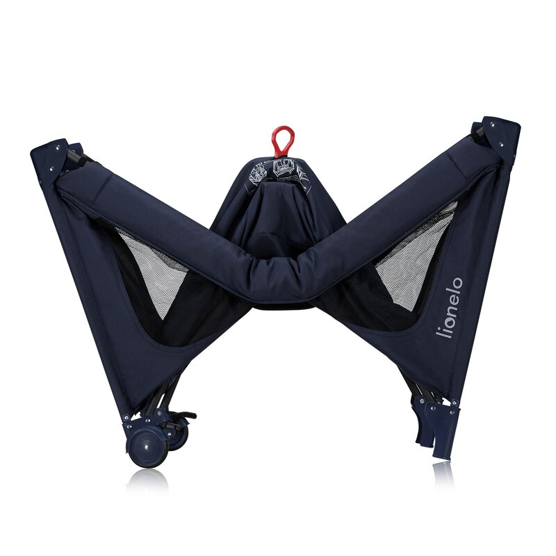 Patut Pliabil Lionelo Jasmin Easy Fold Albastru - imagine 6