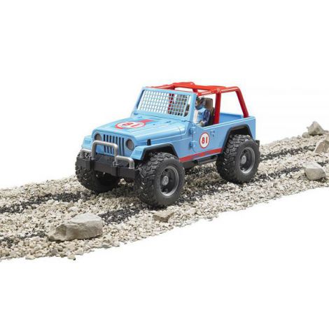Bruder Jeep Cross Country Albastru | Jucării 4+ - imagine 2