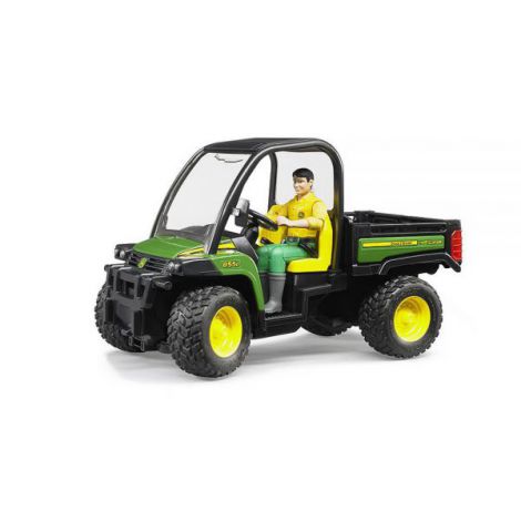 BRUDER John Deere Gator XUV 855D cu Șofer