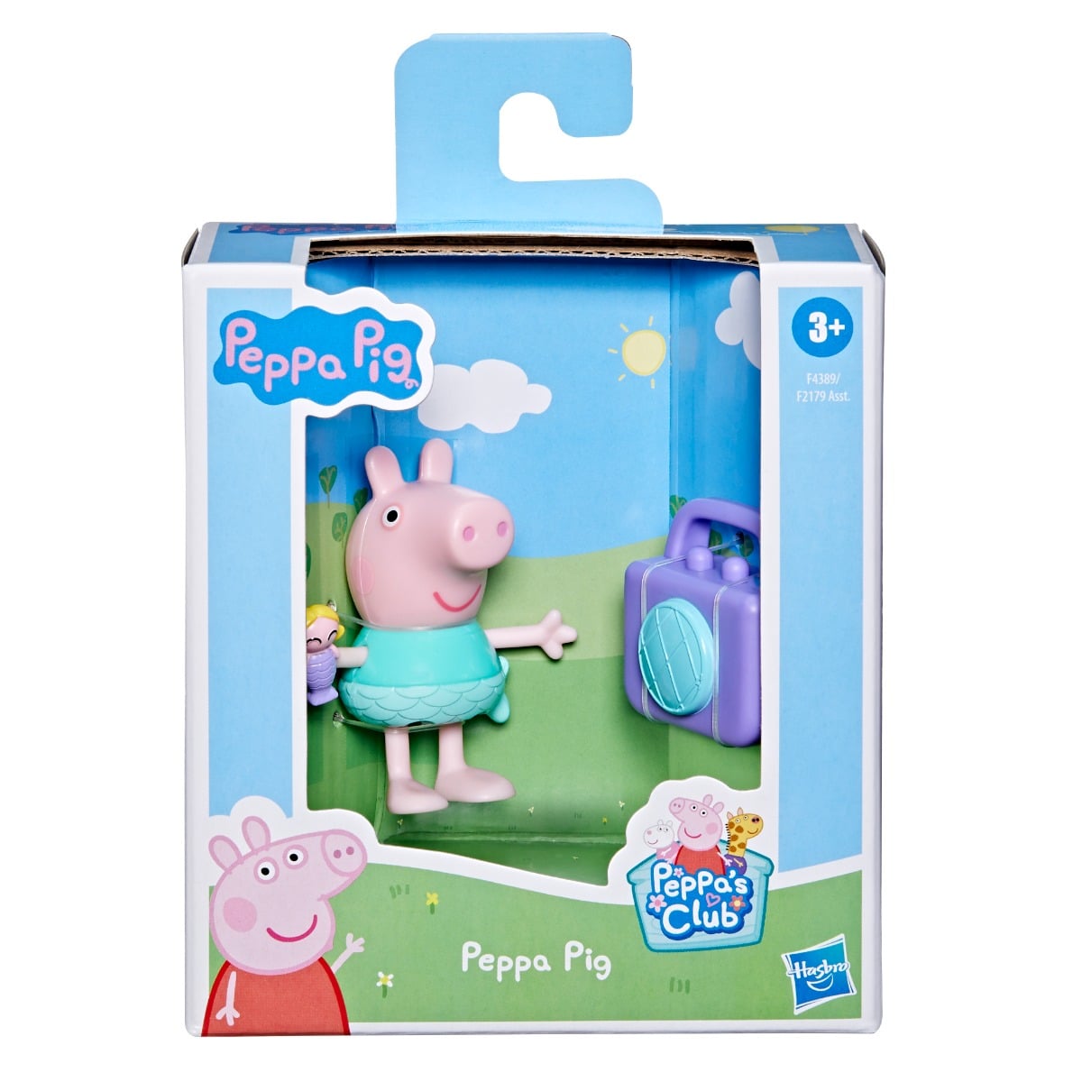 Figurina Peppa Pig Sirena, 7 cm, Articulata