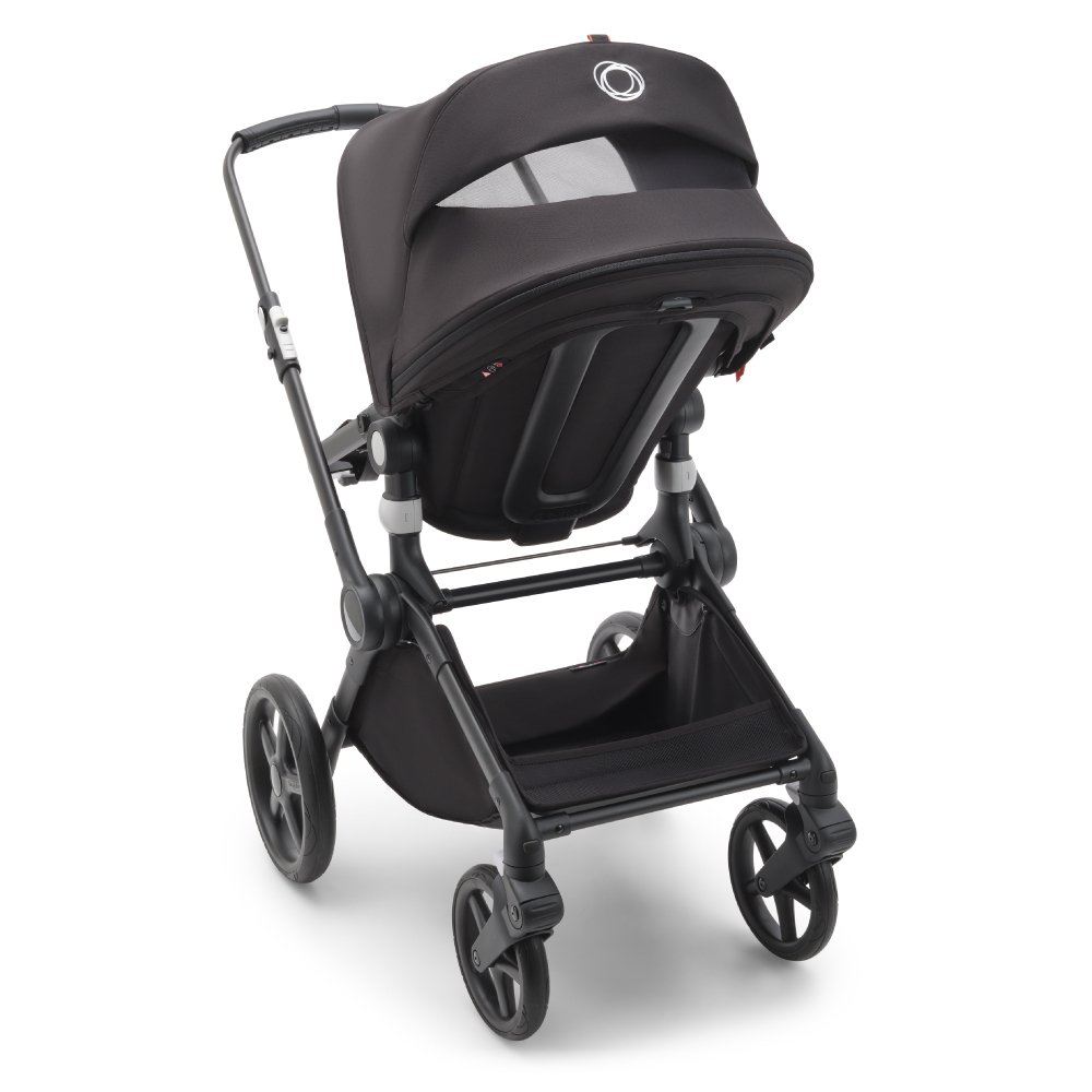 Carucior Bugaboo Fox 2 in 1, Teren Variat, Black Midnight - imagine 5