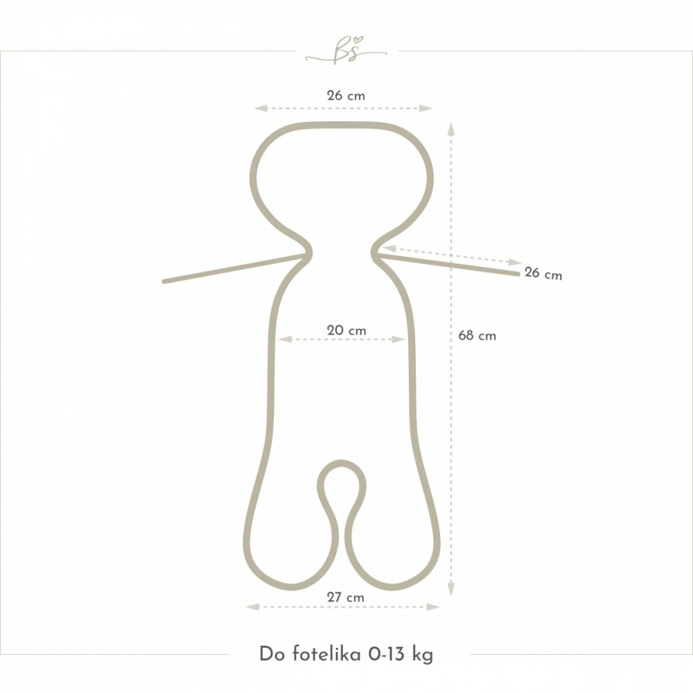 Insertie Antitranspiratie BabySteps 3D Fragute