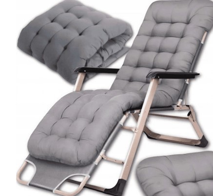 Sezlong Pliabil Ikonka - Relaxare la Plajă sau Grădină - imagine 6