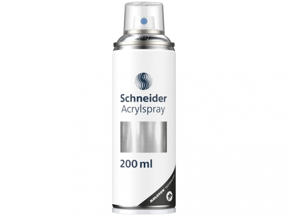 Vopsea Spray Schneider Argintiu Metalic 200ml