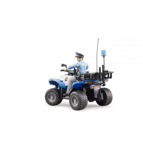 Bruder ATV de Poliție cu Figurină - imagine 3