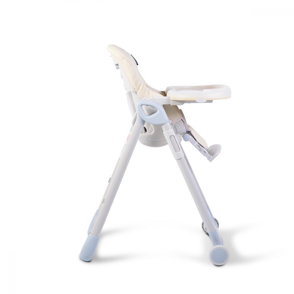 Scaun de masa Cangaroo I Eat Beige Leather - imagine 9