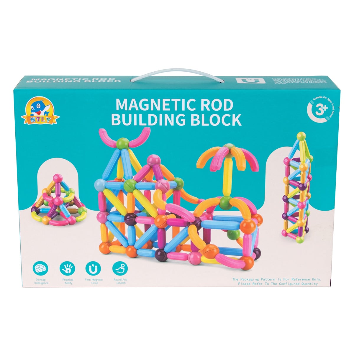 Joc Magnetic Constructie 122 Piese | Creativitate