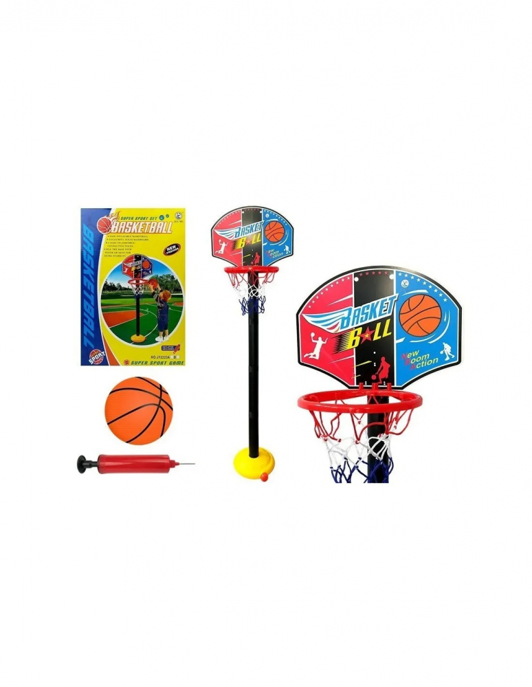 Set Baschet Copii cu Minge Leantoys, Exterior