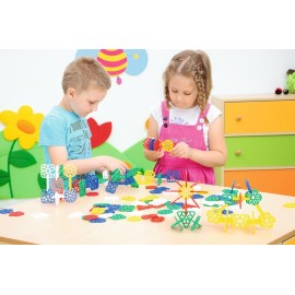 Set Constructie Ajurate Moje Bambino, 145 piese - imagine 3