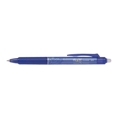 Roller Pilot Frixion Clicker 0.5 mm, Albastru, Ștergebil