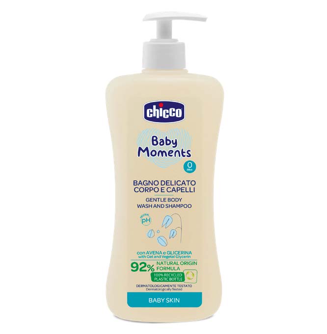 Gel de dus și șampon Chicco 0+ 500 ml, fără lacrimi