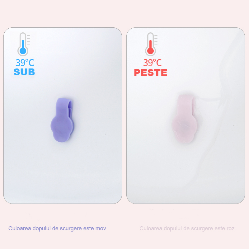Cadita Pliabilă Beberoyal cu Termometru - imagine 3