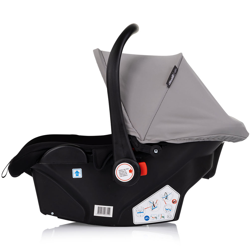 Carucior 3 in 1 Chipolino Vista Cloud Grey - imagine 5