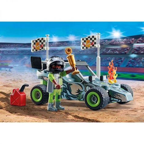 Playmobil Pilot Curse Stunt Show - Jucărie Acțiune - imagine 4