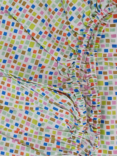 Cearceaf Mozaic Bumbac 70x110 cm - Kids Decor