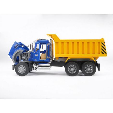 Camion Basculanta Bruder Mack Granite - Jucarie Realista - imagine 4