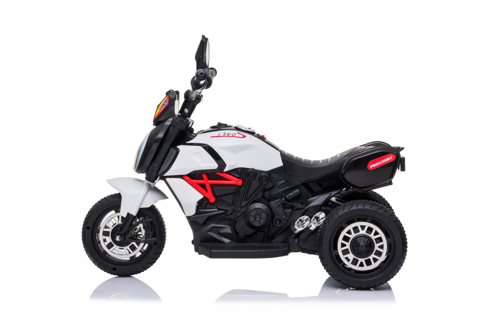Motocicleta Electrică Nichiduta White, 25W - imagine 4