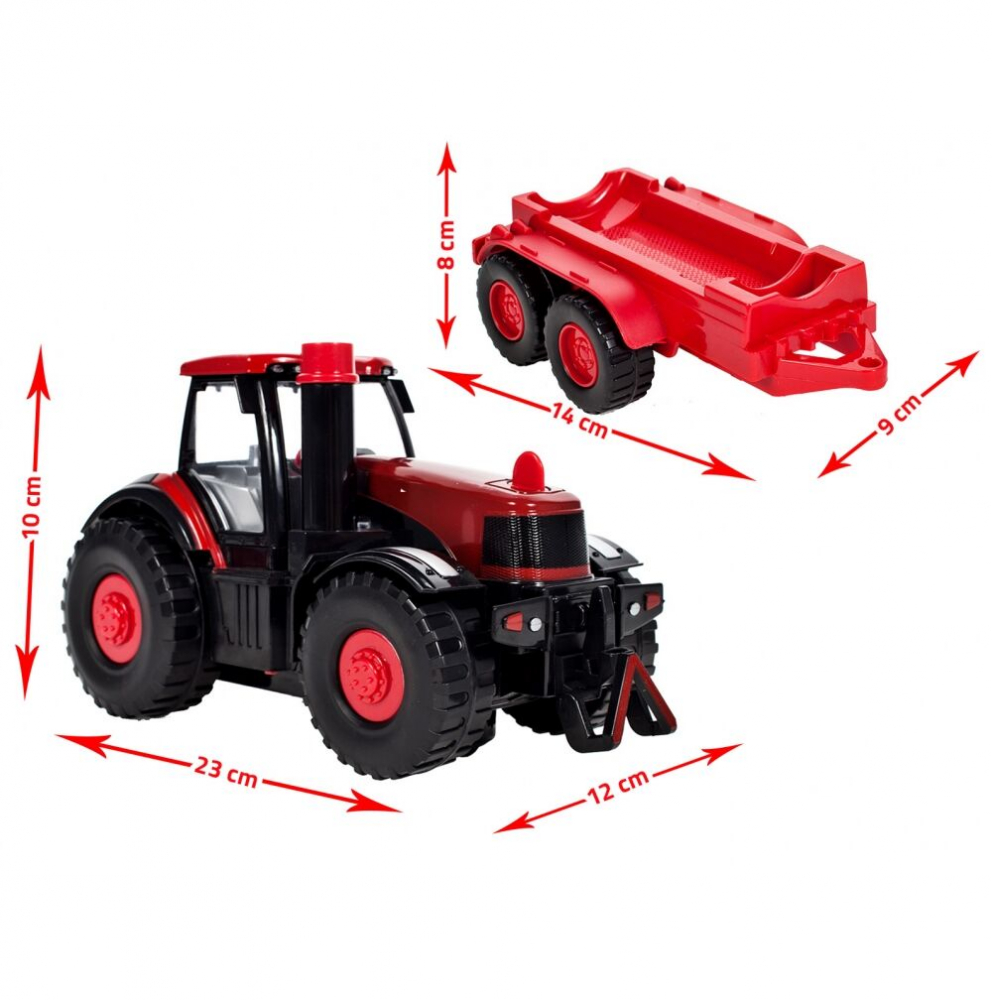 Tractor cu Baloane de Săpun Malplay | Jucărie Exterior - imagine 5